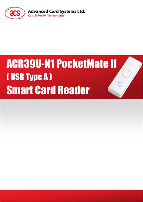 acs acr39u smart card was not recognized|acs acr39u manual.